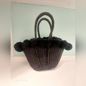 Used straw bag